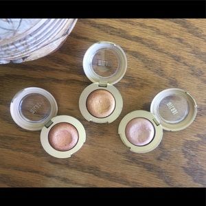 Milani eyeshadow bundle gold tones